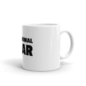 BIG ANIMAL GEAR – White glossy mug
