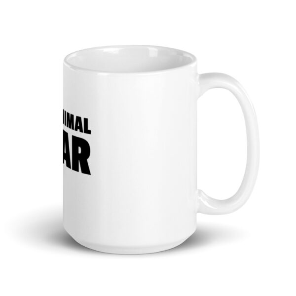 BIG ANIMAL GEAR - White glossy mug - Image 4
